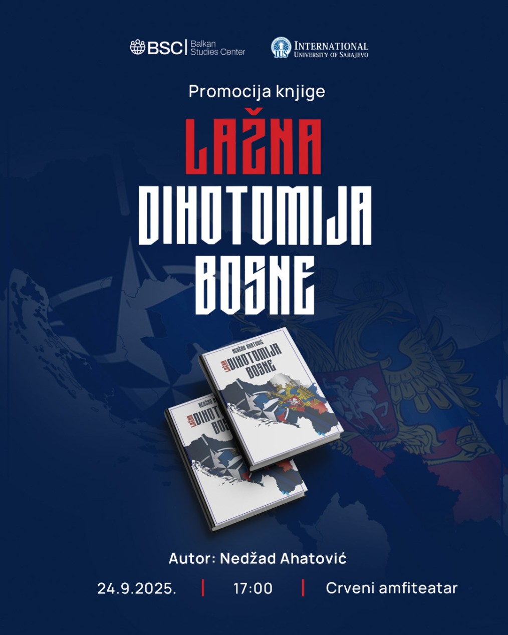 Book Promotion: Lažna dihotomija Bosne (The False Dichotomy of Bosnia) by Nedžad Ahatović