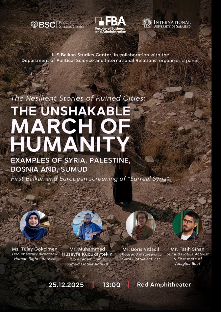 The Resilient Stories of Ruined Cities: The Unshakable March of Humanity – Examples of Syria, Palestine, Bosnia and Sumud