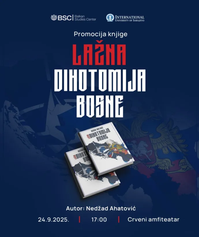Book Promotion: Lažna dihotomija Bosne (The False Dichotomy of Bosnia) by Nedžad Ahatović