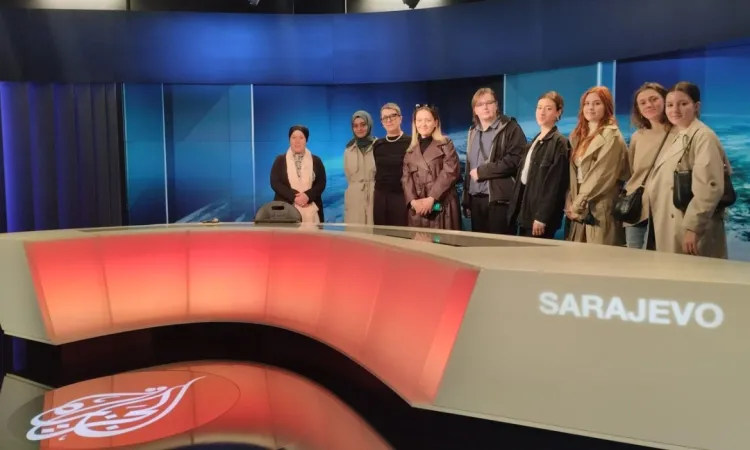 IUS Öğrencilerinin Al Jazeera Balkanlar’ına Ziyareti