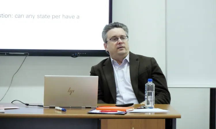 Does the State Have a Right to Exist? Dr. Andrew March Explores Philosophical Perspectives at IUS