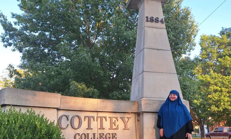 IUS Student Lejla Ajdin Participates in Global UGRAD Exchange at Cottey College, USA
