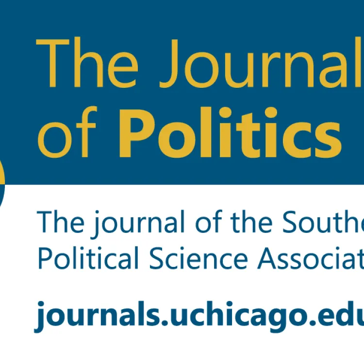 Prof. Joseph J. Kaminski’s Article Accepted in The Journal of Politics