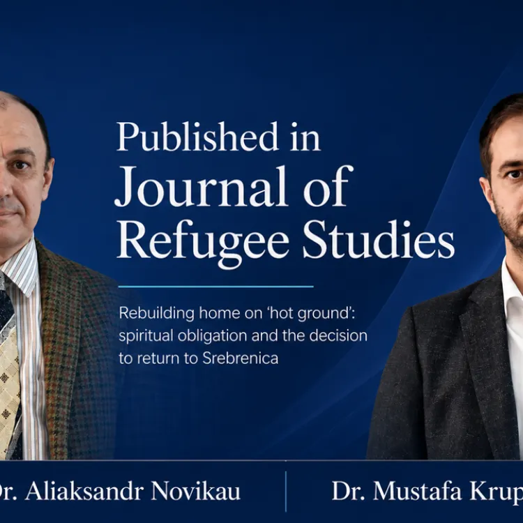 IUS Researchers Contribute to YTB-Supported Project on Post-War Return to Srebrenica